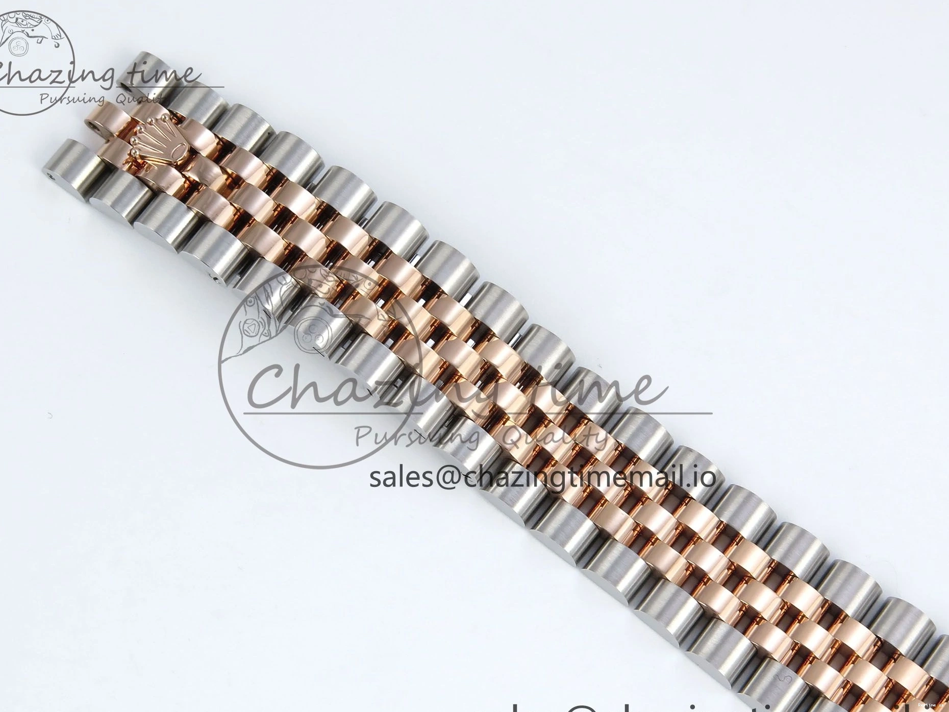 0106 StreetReady DateJust 31 278271 ARF 1:1 Best Edition 904L Steel Gray Roman Diamonds Dial on SS RG Jubilee Bracelet ETA 516